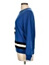 New York & Company 100% Acrylic Stripes Blue Pullover Sweater Size L - photo 5