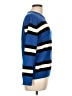 New York & Company 100% Acrylic Stripes Blue Pullover Sweater Size L - photo 4