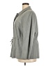 Sigrid Olsen Gray Trenchcoat Size 18 - photo 5
