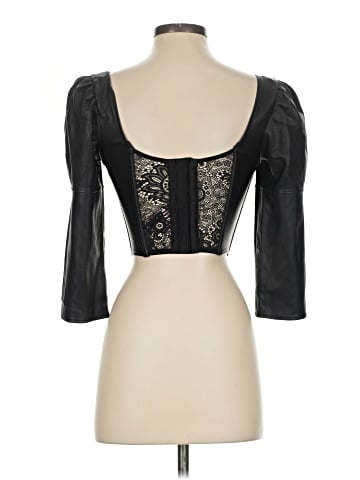 Victoria's Secret 3/4 Sleeve Top (view 2)