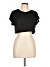Daisy Black Short Sleeve Top Size L - photo 1