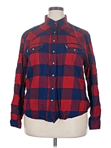 Jachs Girlfriend Long Sleeve Button-Down Shirt (view 1)