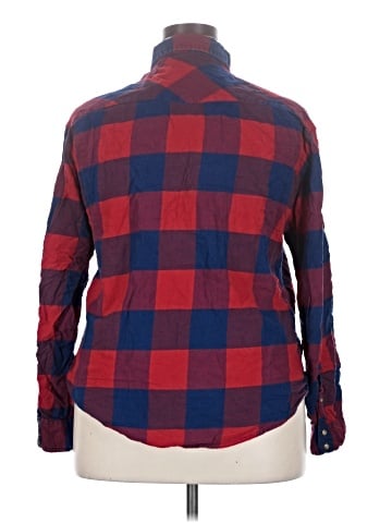 Jachs Girlfriend Long Sleeve Button-Down Shirt (view 2)