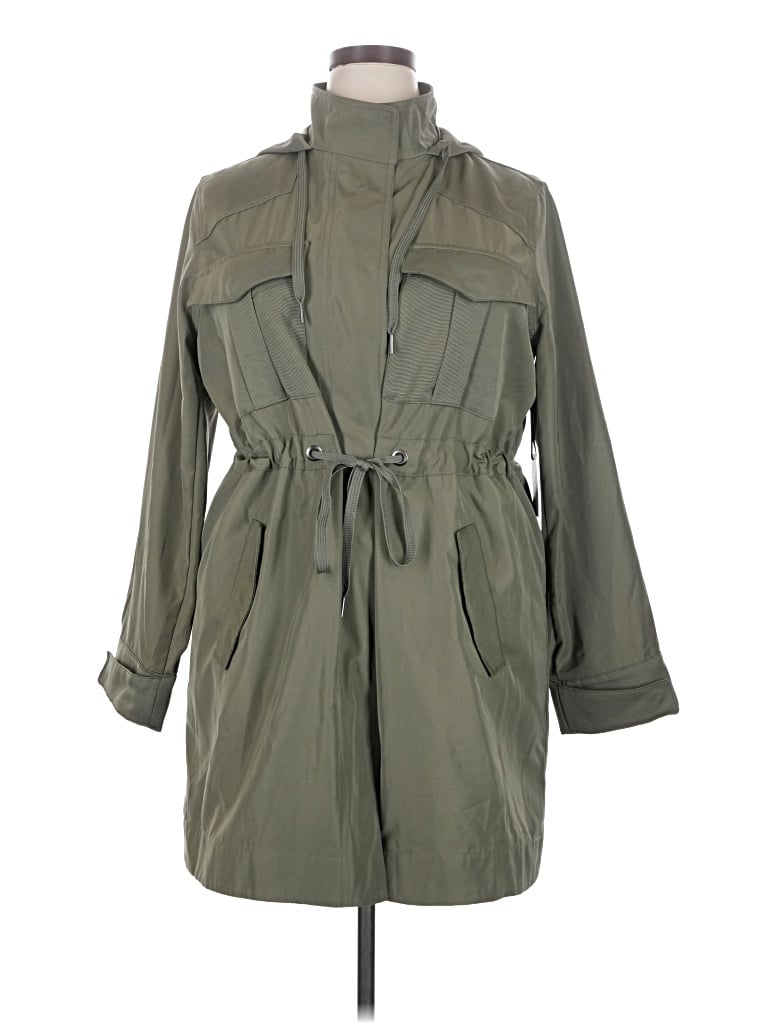 Simply Vera Vera Wang Trenchcoat In Green