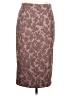 Ann Taylor Paisley Burgundy Formal Skirt Size 10 - photo 1