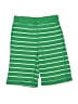 Hanna Andersson Stripes Green Shorts Size 4 - photo 1