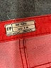 Free People Color Block Red Jeans Size 28 waist - photo 7