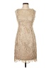 Cache 100% Polyester Tan Cocktail Dress Size 2 - photo 1
