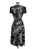 ICE Animal Print Black Cocktail Dress Size 10 - photo 2