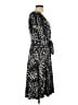 ICE Animal Print Black Cocktail Dress Size 10 - photo 4