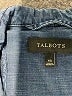 Talbots Blue Denim Vest Size XS - photo 6