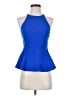 Lovers + Friends 100% Polyester Blue Sleeveless Top Size XS - photo 1