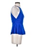 Lovers + Friends 100% Polyester Blue Sleeveless Top Size XS - photo 4