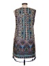 Rabbit Rabbit Rabbit Designs 100% Polyester Paisley Blue Casual Dress Size 12 - photo 2