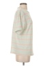 Pull&Bear Stripes Green Ivory Short Sleeve Top Size S - photo 4