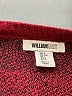 William Rast Plaid Burgundy Pullover Sweater Size S - photo 7
