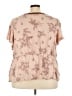 Old Navy 100% Rayon Brown Short Sleeve Blouse Size 4X - photo 2