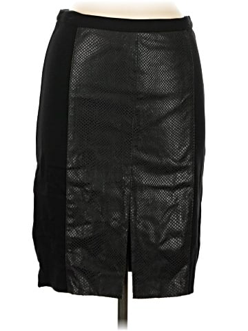 Club Monaco Faux Leather Skirt (view 1)