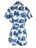 Cara Cara Print Blue Romper Size S - photo 2
