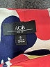 AGB Print Red Casual Dress Size 8 - photo 7