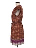 DR2 100% Polyester Paisley Brown Casual Dress Size M - photo 5