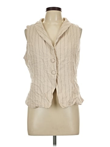 Skies Are Blue Sleeveless Button-Down Shirt (view 1)