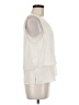 HD in Paris 100% Polyester Ivory Sleeveless Blouse Size 6 - photo 4