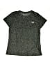 Under Armour 100% Polyester Metallic Black Active T-Shirt Size L (kids) - photo 1