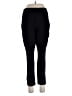 Versona Solid Black Active Pants Size L - photo 1