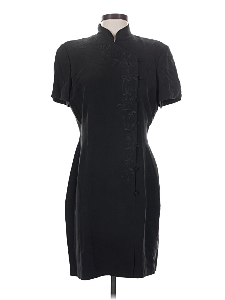 Pre-owned Dana Buchman Cocktail Dress In Black