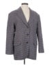 Everlane Houndstooth Gray Wool Blazer Size 4 - photo 1