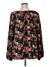 Sami & JO 100% Polyester Black Long Sleeve Blouse Size XL - photo 2