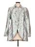 Doncaster Collection Metallic Silver Blazer Size 10 - photo 1