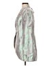 Doncaster Collection Metallic Silver Blazer Size 10 - photo 5