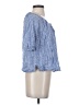 Rails Blue Short Sleeve Blouse Size S - photo 4