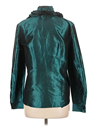Lafayette 148 New York Long Sleeve Blouse (view 2)