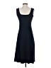 Vince. Solid Blue Casual Dress Size S - photo 2