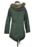 Gap 100% Cotton Green Raincoat Size XS - photo 2