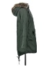 Gap 100% Cotton Green Raincoat Size XS - photo 4