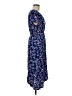 Fun2Fun 100% Rayon Floral Blue Casual Dress Size M - photo 4