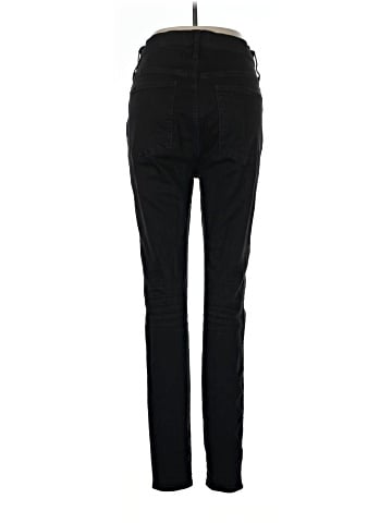 Madewell Tall 10" High-Rise Skinny Jeans in Black Frost (view 2)