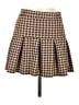 Full Tilt Houndstooth Brown Casual Skirt Size M - photo 1
