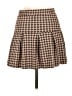 Full Tilt Houndstooth Brown Casual Skirt Size M - photo 2