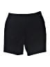 Rafaella Solid Black Shorts Size 12 - photo 1