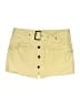 Free People 100% Cotton Yellow Shorts Size 8 - photo 1