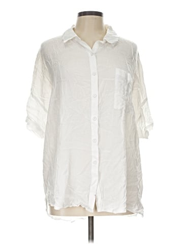 Splendid 3/4 Sleeve Button-Down Shirt (view 1)
