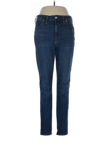 Madewell Tall Curvy High-Rise Skinny Jeans in Coronet Wash (view 1)