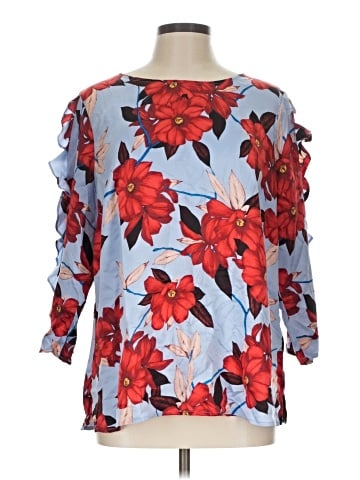 Liz Claiborne Career 3/4 Sleeve Blouse (view 1)