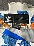 Adidas 100% Polyester Print Gold Athletic Shorts Size 6 - photo 3