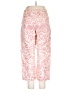 Isda & Co 100% Cotton Paisley Pink Casual Pants Size 10 - photo 2